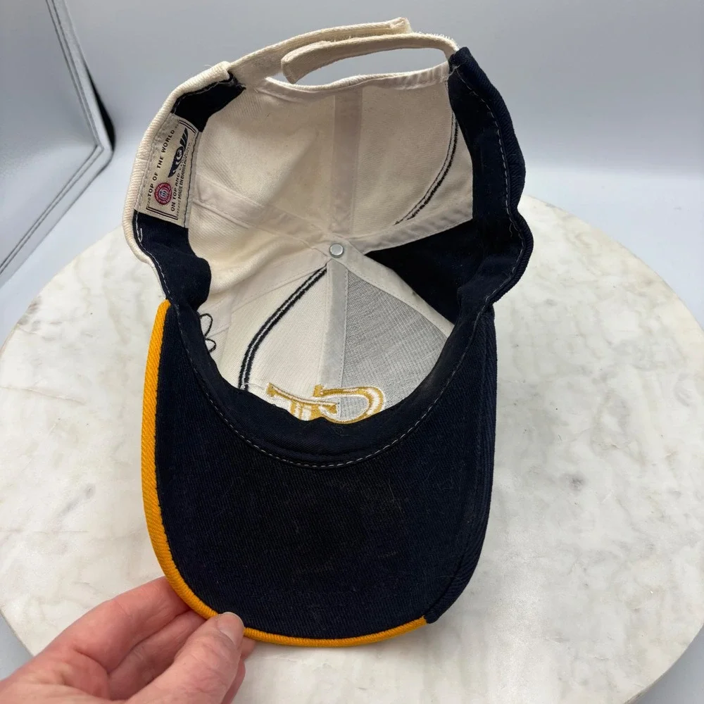 Vintage Georgia Tech‎ Yellow Jackets Hat Buzz Cap Mens 90s Y2K Top of the World